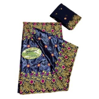 Getzner Magnum Gold Perfume Bazin embroidery African fabrics for Women