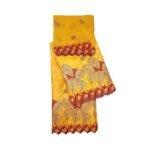 Stylish Designer Party Wear Embroidery Work Bazin For Women