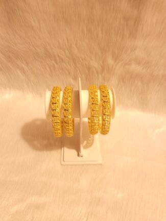 Wonderful Golden Bangle Set For African Women