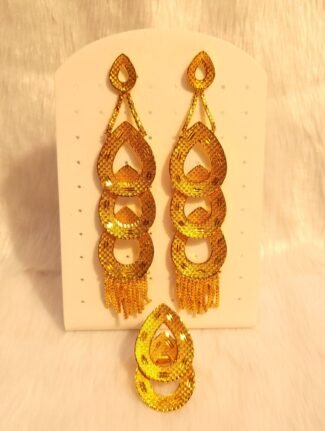 African Earring, Finger Ring D.N- E1007