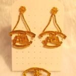 African Earring, Finger Ring D.N- E1006