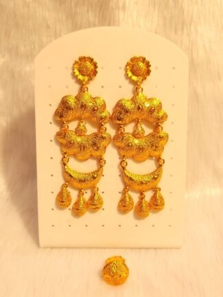 African Earring, Finger Ring D.N- E1005