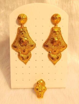 African Earring, Finger Ring D.N- E1003