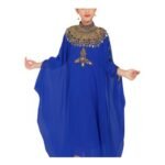 Latest kaftan Golden Beaded Work For Kids