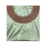 100% Satin Silk Boubou For African Women D.N- 6050