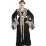 Stunning Georgette Kaftan Embroidery Work