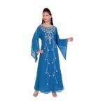 Dubai Kaftan Abaya Golden Beaded African Chiffon Kaftan