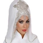 African Beautiful Handmade Chiffon Head Scarf