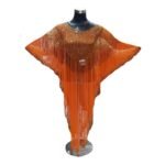 Flower Shaped Handwork Zari Abaya