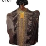 Beautiful Black Bazin Party Wear Dress For Women