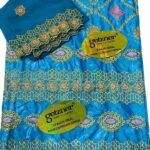 New Arrival Tnding African Party Wear Bazin For Women.