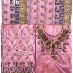 Latest Dubai Bazin For Evening Party.