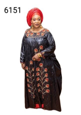 New Black Bazin For Women.