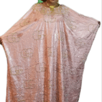 New Trending Party Wear Bazin With Gold Work.