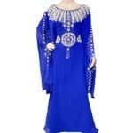 Exclusive Blue Design Abaya For Ladies