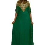 Half Sleeve Dubai Design Women Dress