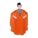 Embellished Moroccan Beaded Kaftan Special Design For Kid’s