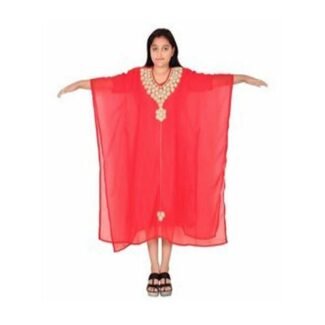 Beautiful Party Wear Zari Work For Kid's Abaya