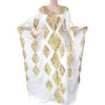 Heavy Work Party Wear African Abaya