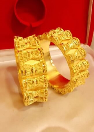 Latest Stylish African Designer Designer Golden Plated Bangle