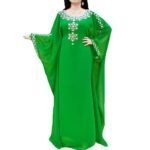 African Abaya Dresses With Stone Work