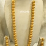 African Long Nice Design Necklace with Earring Set