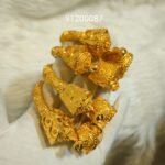 Latest African Designer 3% Gold Plated Bangle Set For Women