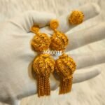 Beautiful Designer 5 Gram Gold Earring Set For Women D.N- E5476