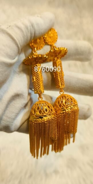Beautiful Designer 2 Gram Gold Earring Set For Women D.N- E5479
