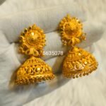 Beautiful Designer 2 Gram Gold Earring Set For Women D.N- E5481