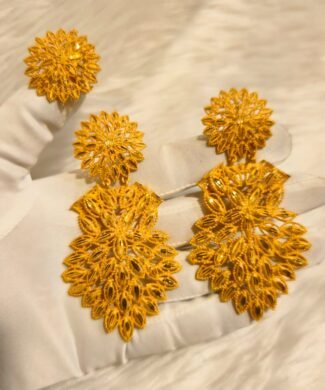 Beautiful Designer 2 Gram Gold Earring Set For Women D.N- E5474