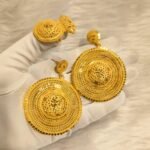 Beautiful Designer 2 Gram Gold Earring Set For Women D.N- E5475
