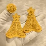 Beautiful Designer 2 Gram Gold Earring Set For Women D.N- E5470