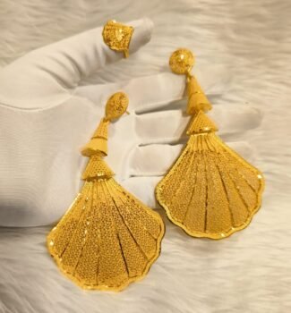 Beautiful Designer 2 Gram Gold Earring Set For Women D.N- E5471