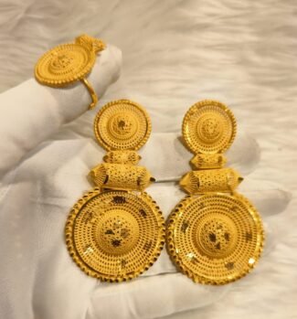 Beautiful Designer 2 Gram Gold Earring Set For Women D.N- E5472