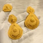 Beautiful Designer 2 Gram Gold Earring Set For Women D.N- E5457