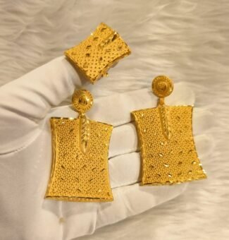 Beautiful Designer 2 Gram Gold Earring Set For Women D.N- E5458