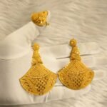 Beautiful Designer 2 Gram Gold Earring Set For Women D.N- E5460