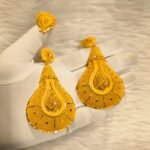 Beautiful Designer 2 Gram Gold Earring Set For Women D.N- E5461