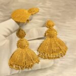 Beautiful Designer 2 Gram Gold Earring Set For Women D.N- E5466