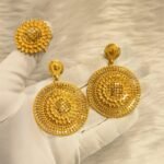 Beautiful Designer 2 Gram Gold Earring Set For Women D.N- E5467