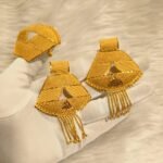 Beautiful Designer 2 Gram Gold Earring Set For Women D.N- E5468