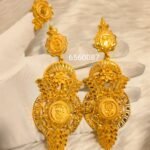 Beautiful Designer 2 Gram Gold Earring Set For Women D.N- E5445