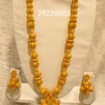 Sun Look Designer Long Necklace Set For Women