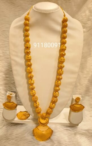 Fantastic Design 2% Gold Plated Necklace Set For Women