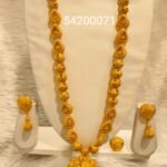 New Trendy African Women Designer 2% Gold Plated Necklace Set