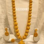 2% Gold Designer Party Wear Necklace For Women's