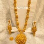Beautiful Dubai Design Long Necklace Earring Set
