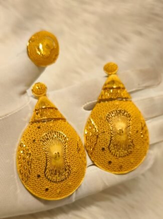 Beautiful Designer 2 Gram Gold Earring Set For Women D.N- E5446