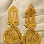 Beautiful Designer 2 Gram Gold Earring Set For Women D.N- E5447